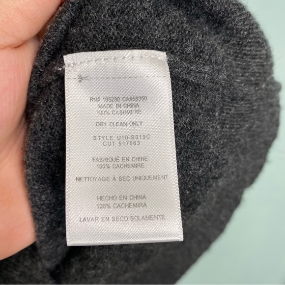 Equipment‎ Oscar Turtleneck Sweater Dress Cashmere Gray Sz S - Picture 4 of 7